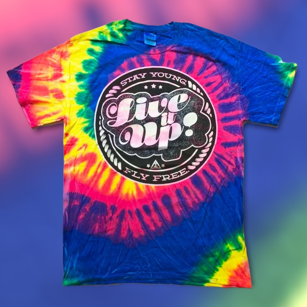 Live It Up Neon Tie Dye